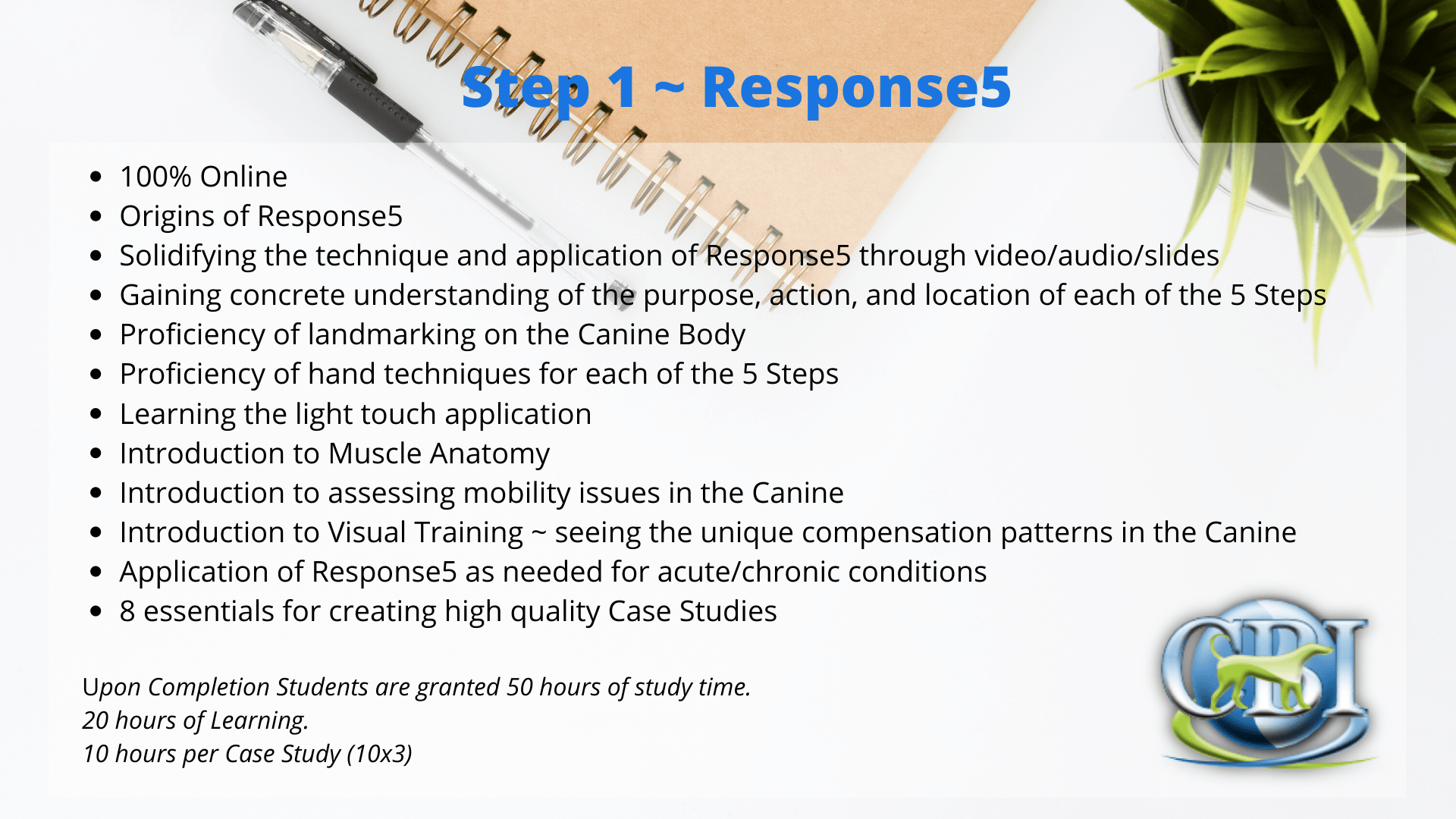 Canine Bowen Institute Response5